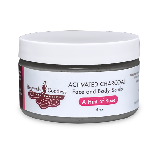 Activated Charcoal Face & Body Scrub